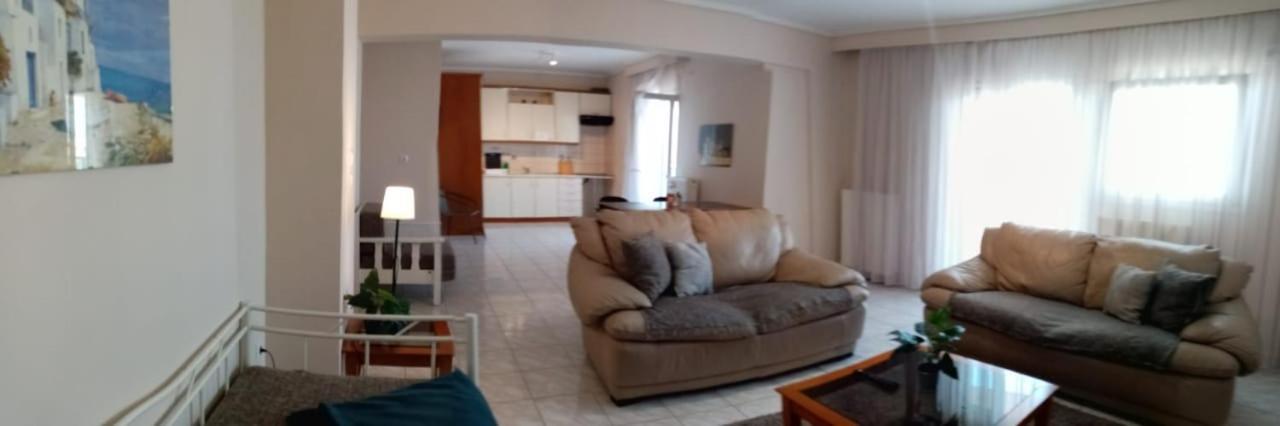 Apartment By The Beach With Amazing Sea View Peraía Exteriör bild