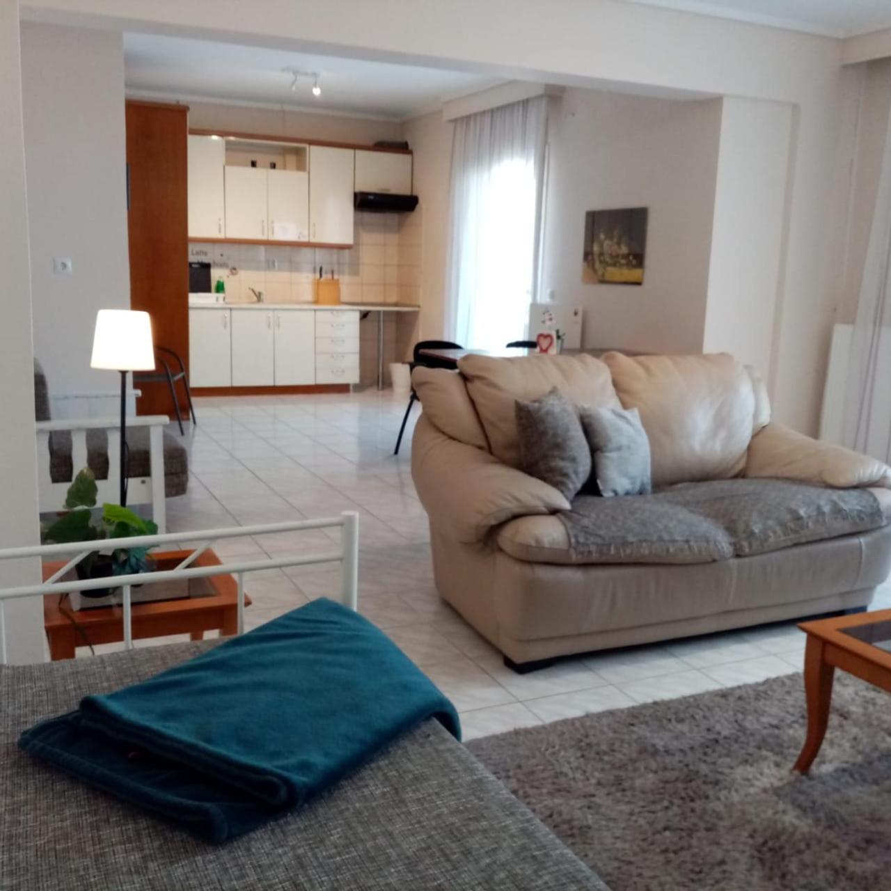 Apartment By The Beach With Amazing Sea View Peraía Exteriör bild