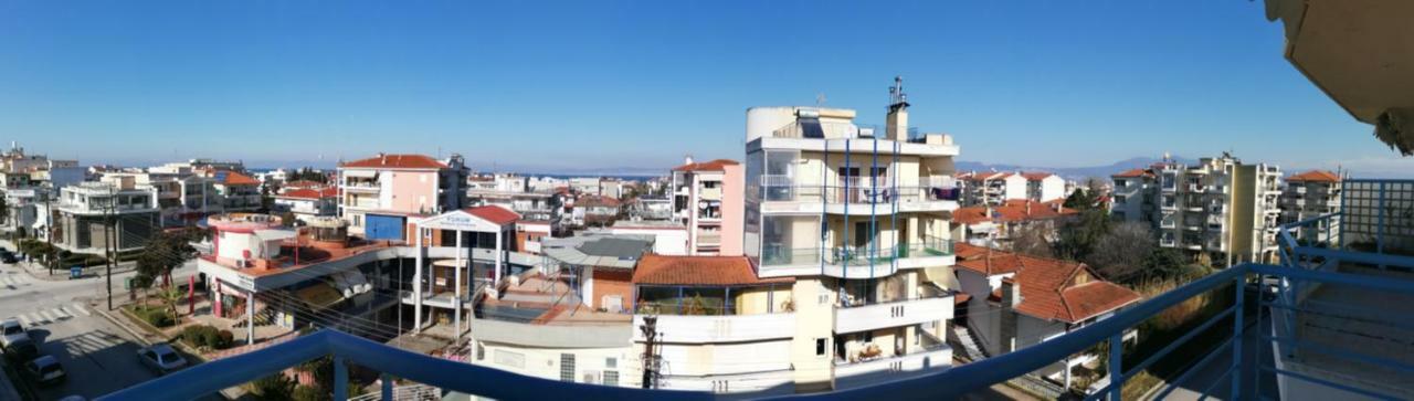 Apartment By The Beach With Amazing Sea View Peraía Exteriör bild